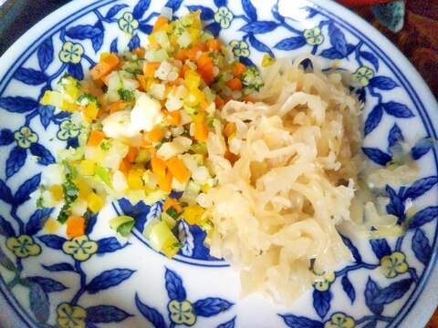 みじん切り野菜&キャベツのくたくた煮